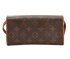 Pochette Twin, &pound;420, Handbags, Brown, Canvas, Back view